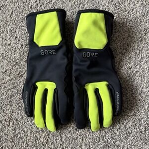 Gore M Windstopper Thermo Glove Blk/Yellow M